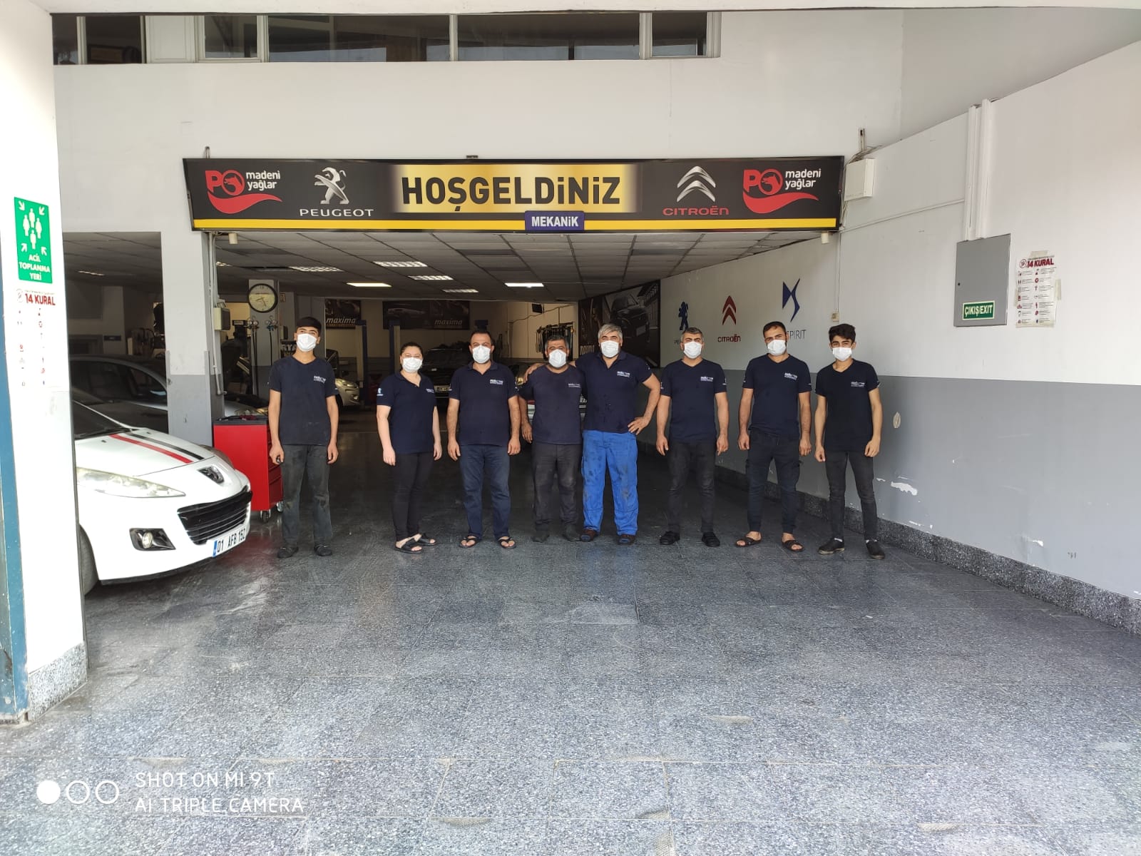 DAĞLI OTO servis ekibi